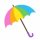 Иконка канала Сообщество под зонтиком
