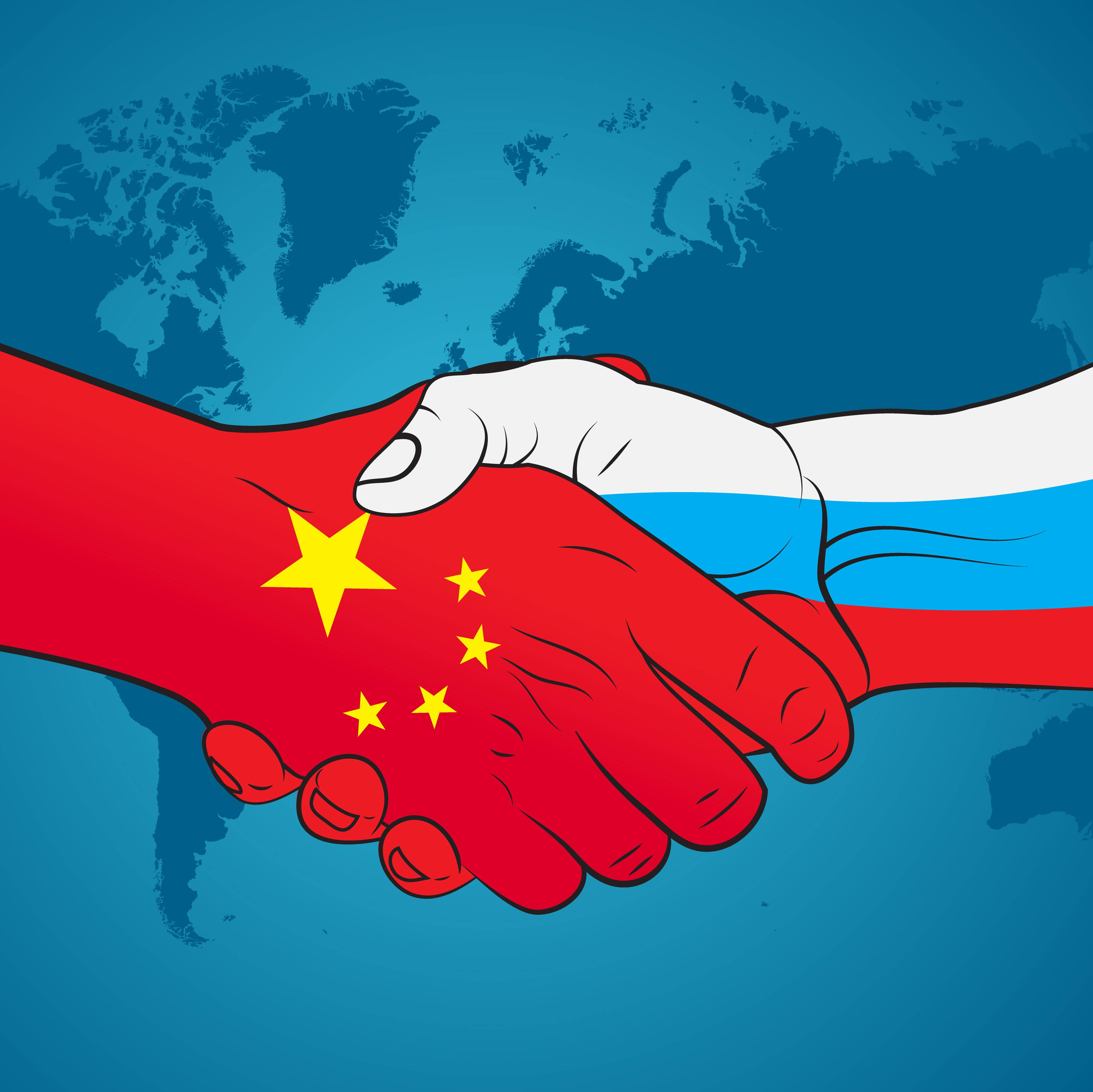 Китай Россия логотипы