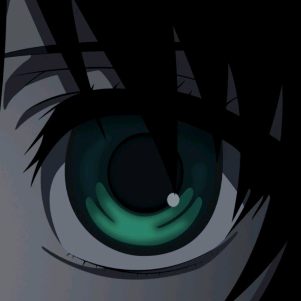 Аниме зеленые глаза