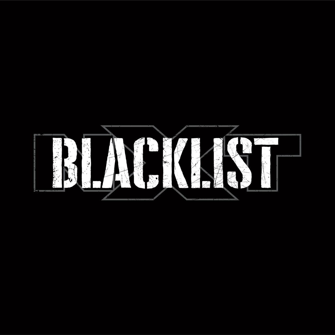 Блэк лист. Blacklist logo.