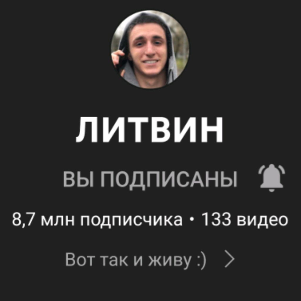 ЛИТВИН на RUTUBE: 3 видео – смотреть онлайн и бесплатно (24570630)