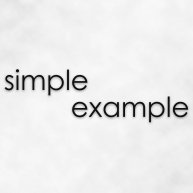 Иконка канала simple example