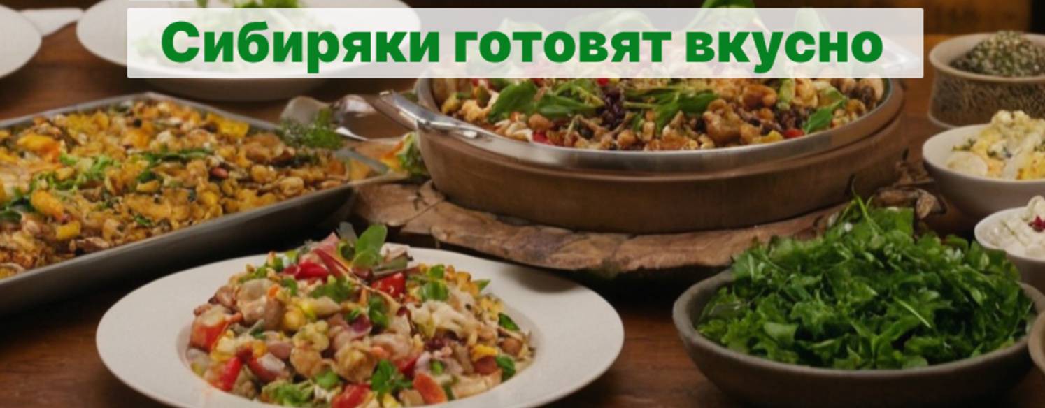 Сибиряки готовят вкусно