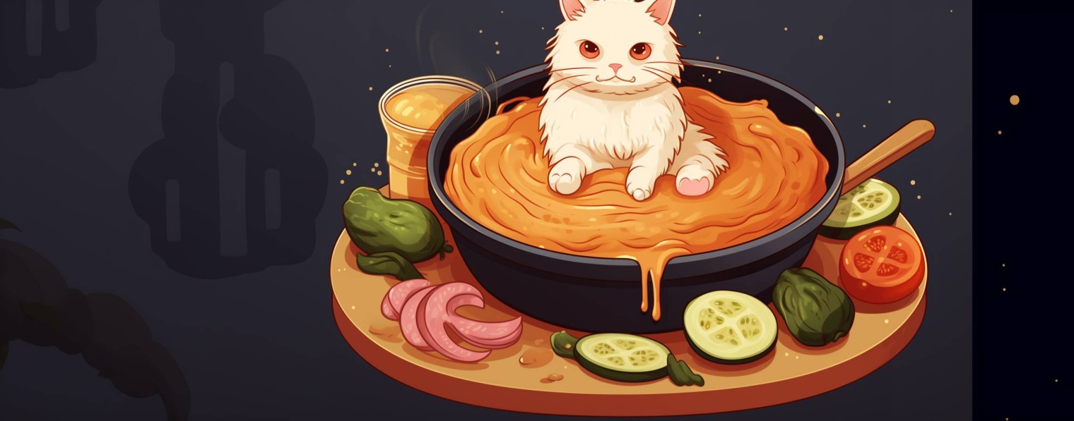 Кот-кулинар: готовим с кошачьей грацией!
