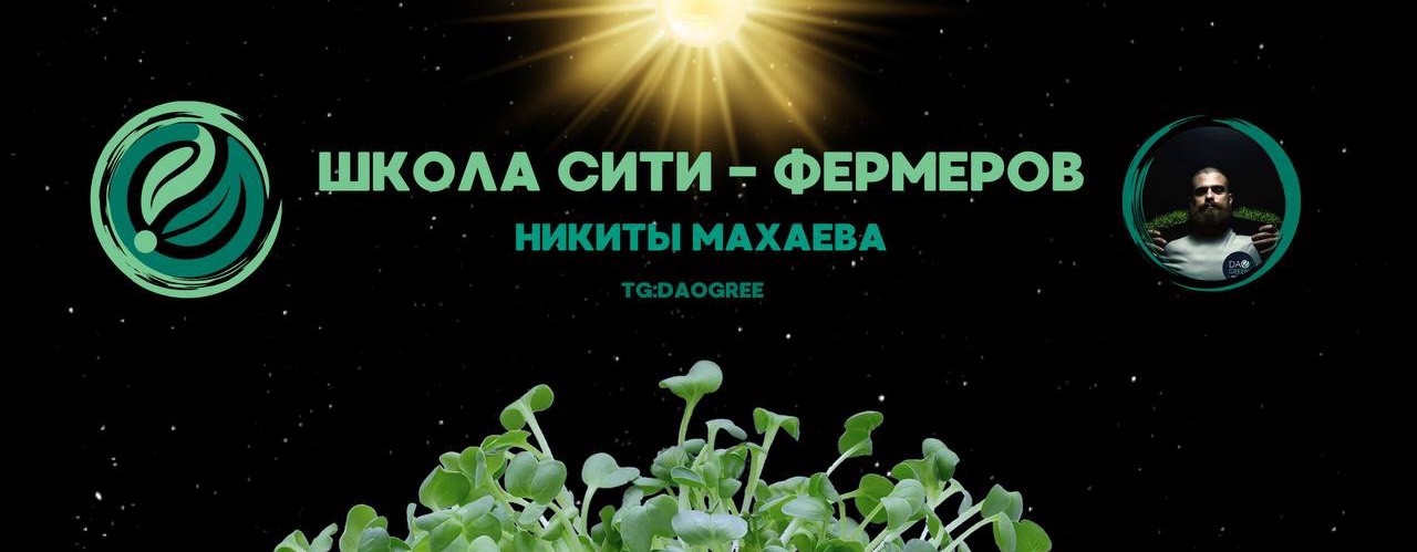 Школа сити-фермеров Daogreen | Никита Махаев