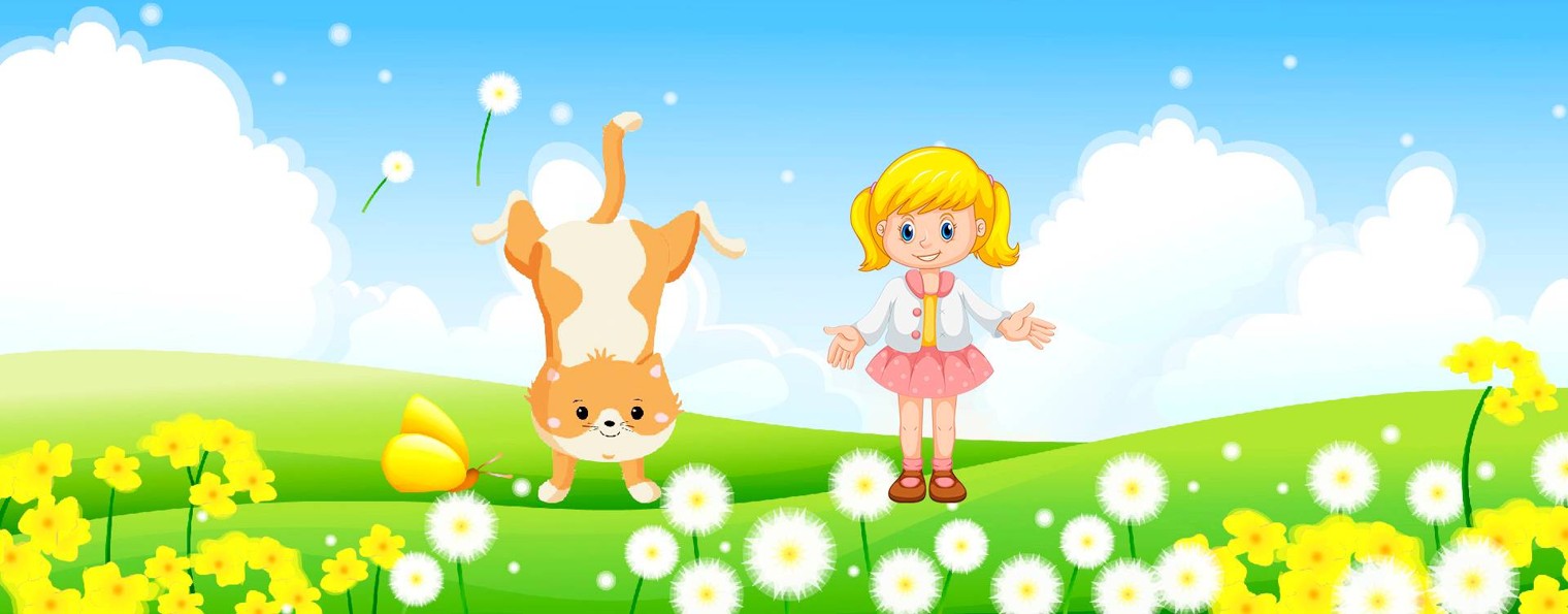 Настенька и кот. Песенки для детей
