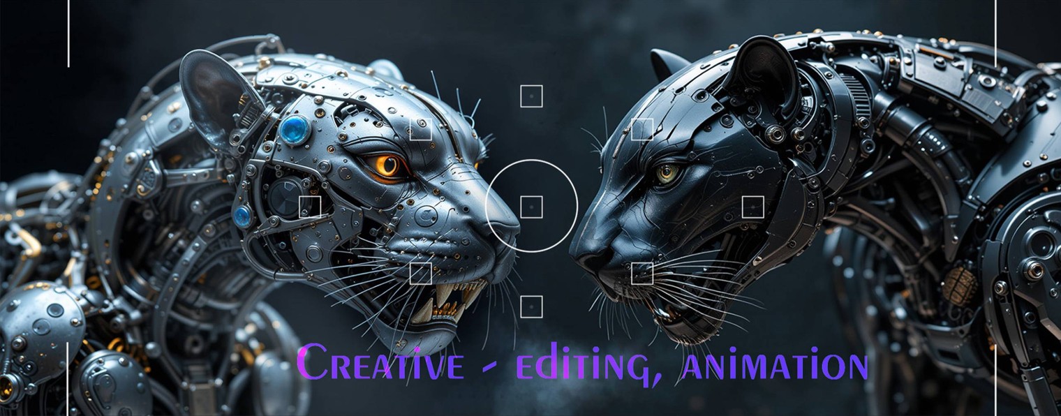 Creativity - editing, animation