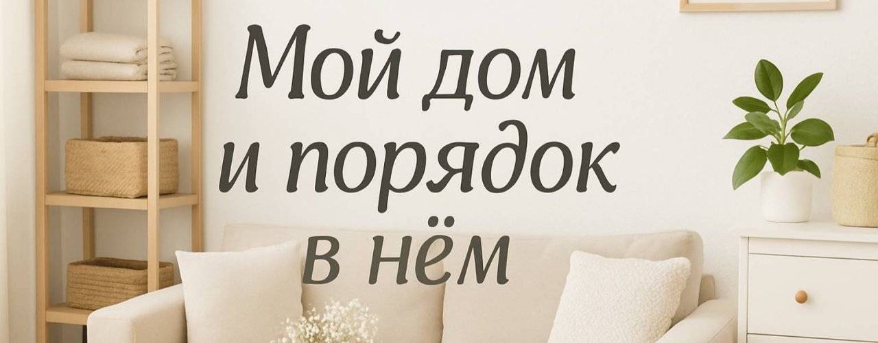 Мой дом и порядок в нём