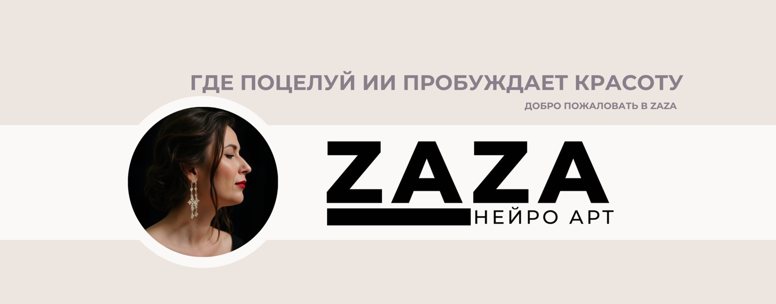 ZAZA НЕЙРО фотосессии