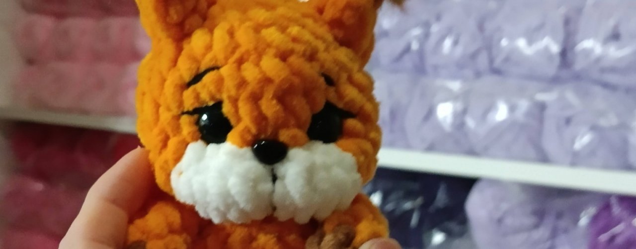 Белка Ирка вязаные игрушки Пермь