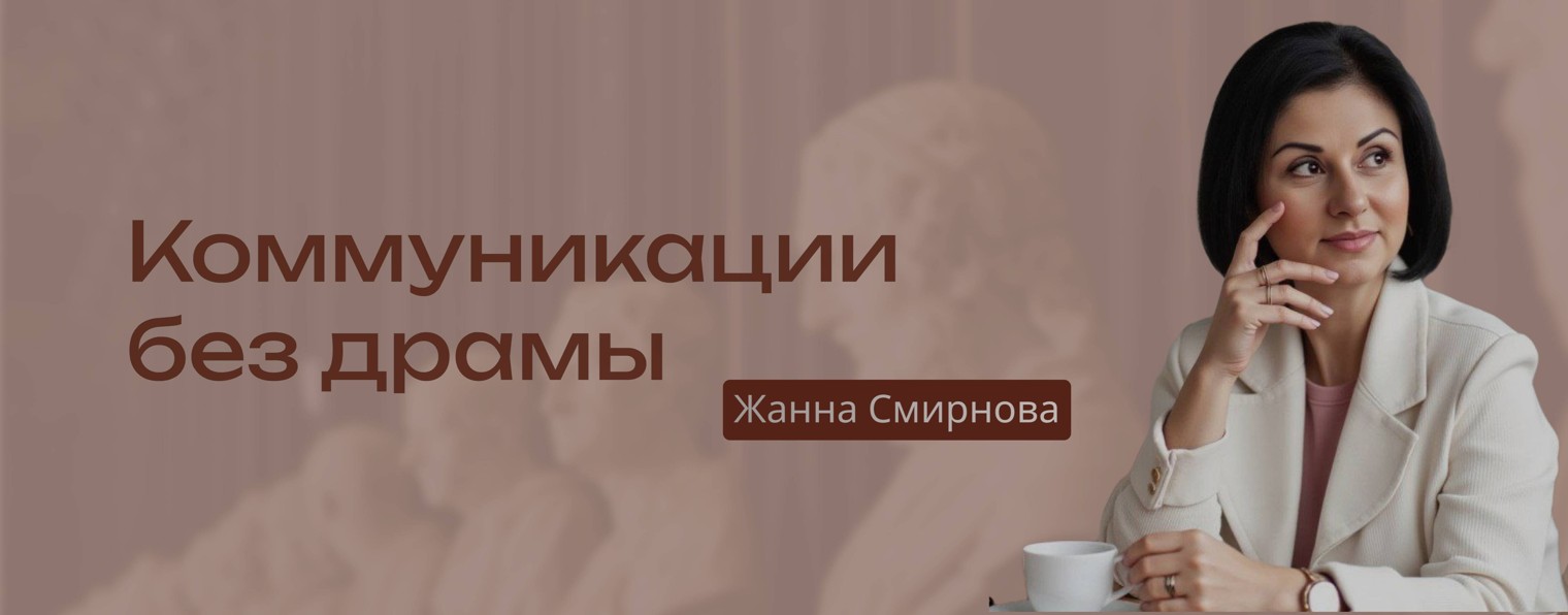 Жанна Смирнова|Коммуникации без драмы