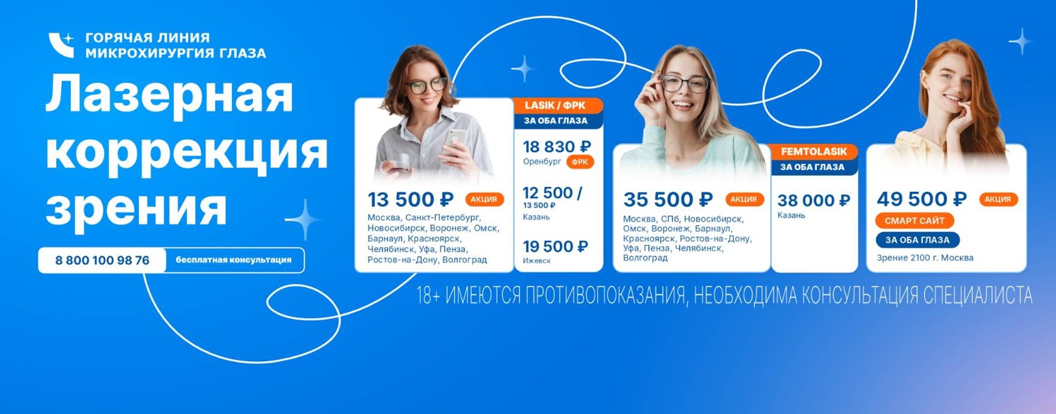 Горячая Линия "Микрохирургия Глаза" 88001009876