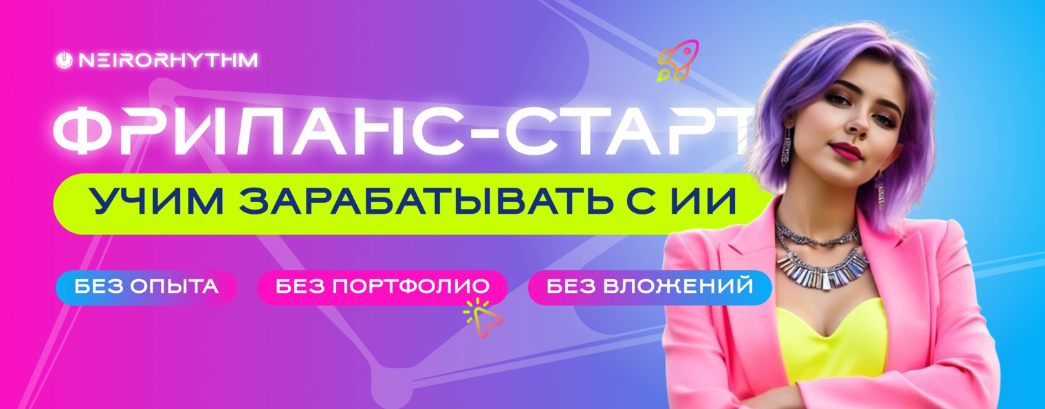 Фриланс-старт с ИИ I НейроРитм