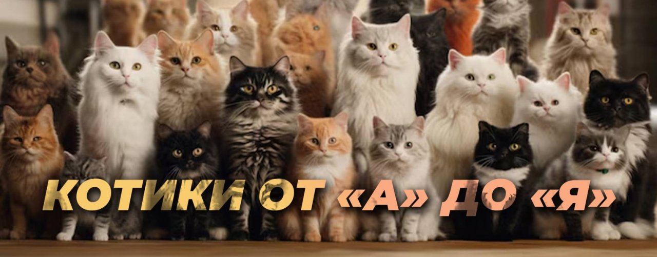 котики от "А" до "Я"