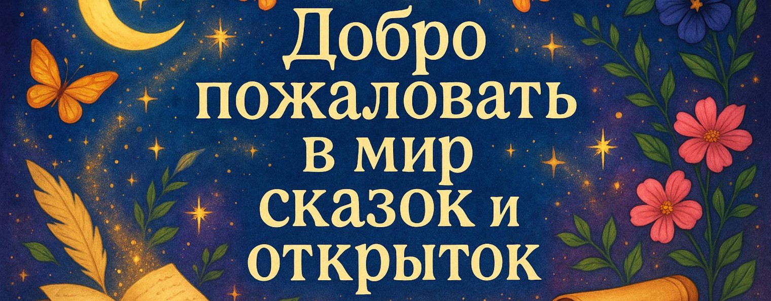 Сказки и открытки от Елены