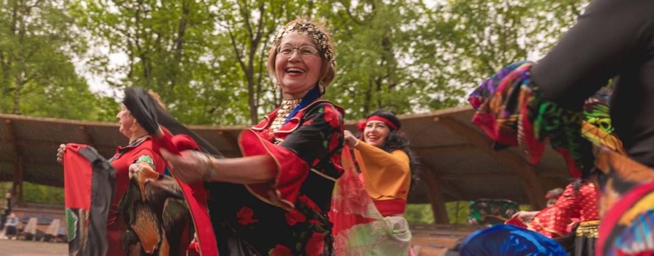 Березка Онлайн ЗАРЯДКА и танцы для пенсионеров