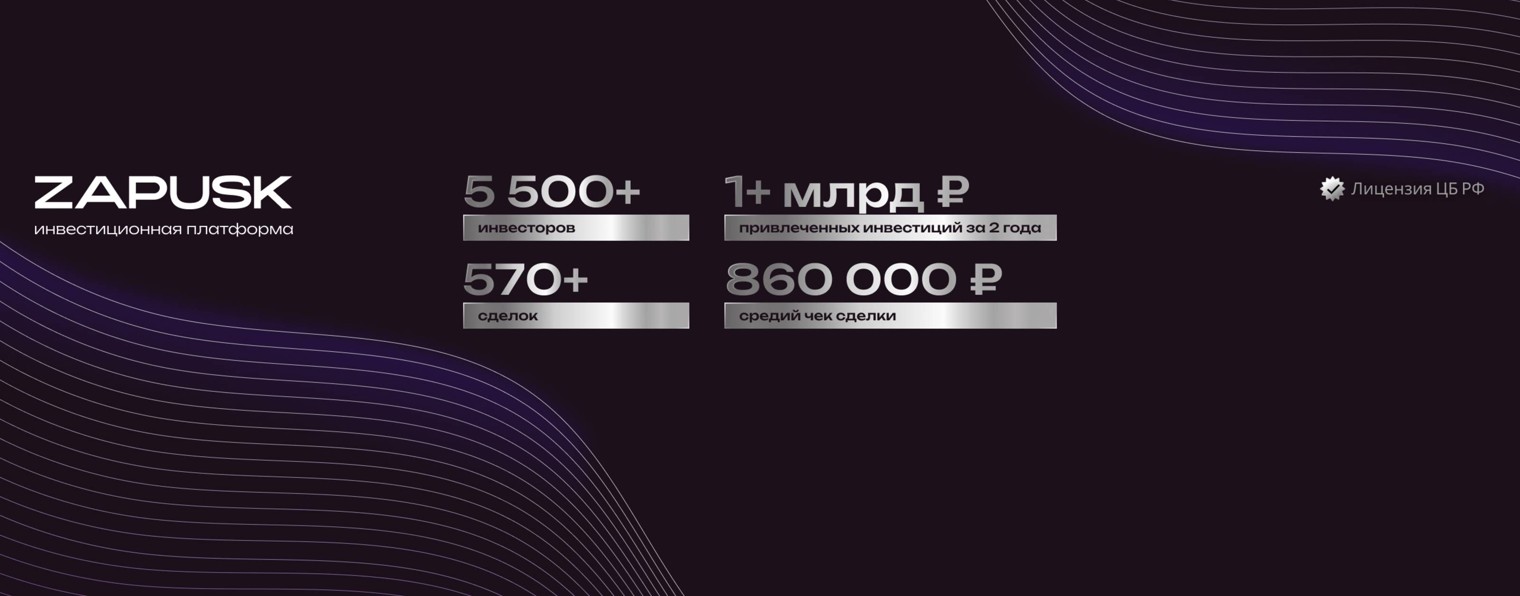 Инвестиции на ZAPUSK