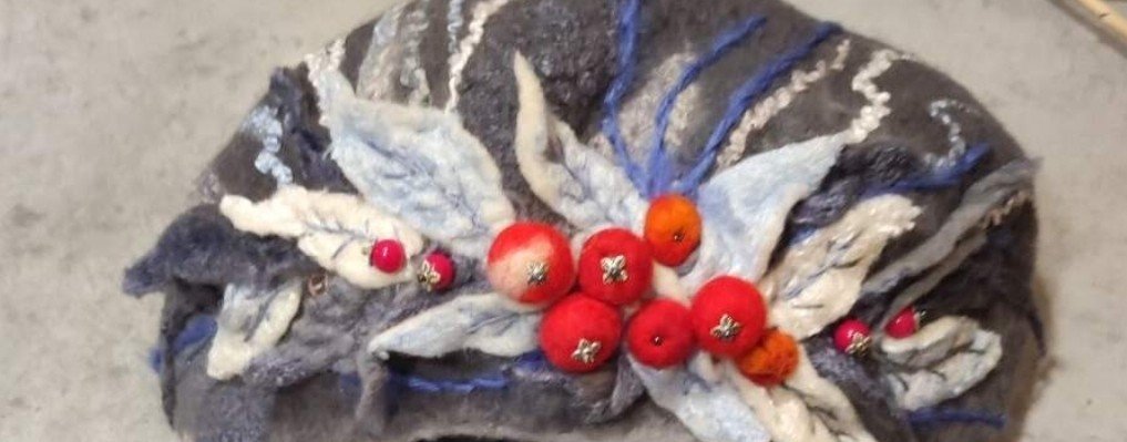 Авторская одежда  Обучение валянию из шерсти