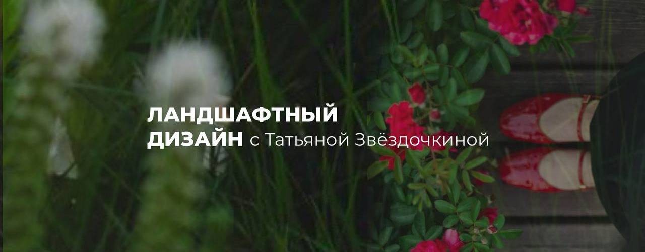 ЛАНДШАФТНЫЙ ДИЗАЙН с Татьяной Звёздочкинй