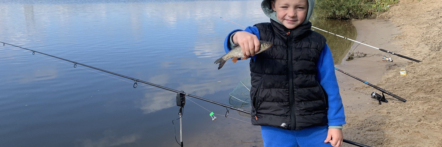 Рыбалка с Егоркой!!!