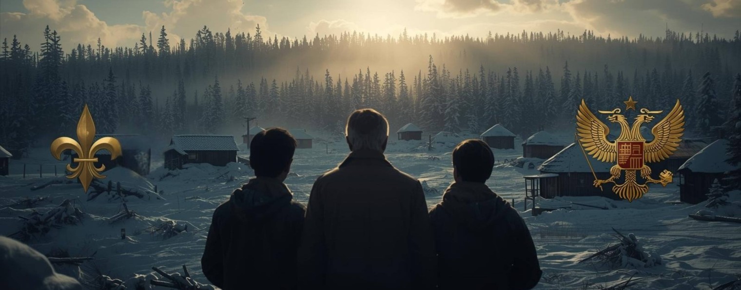 Famille française en Sibérie
