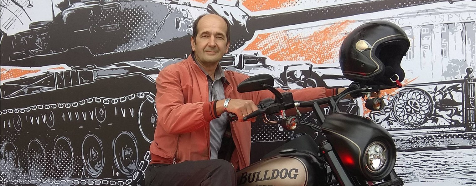 Юра на танке