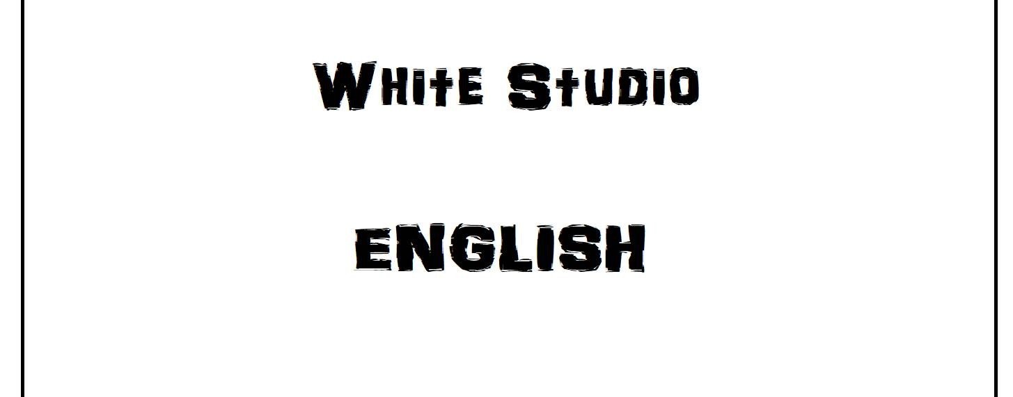 White Studio English Teaching Materials