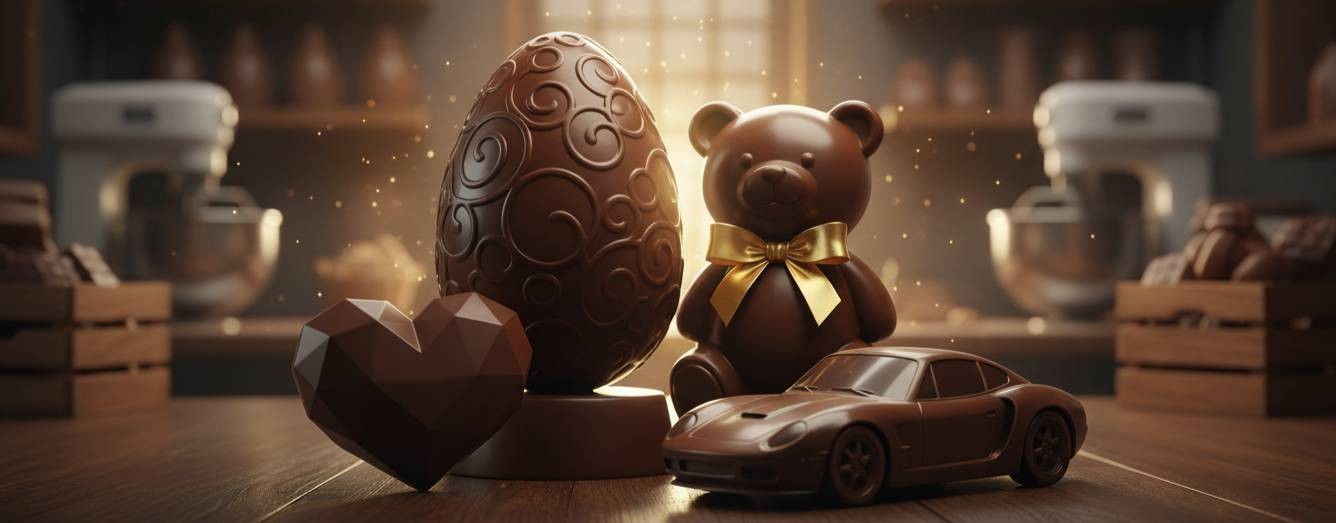 Большие шоколадные фигуры - "Giganto"