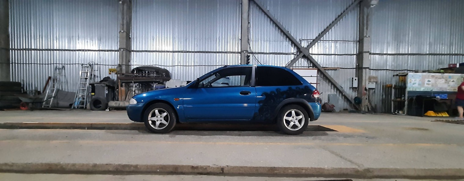 Mitsubishi Colt Иташнутый кот