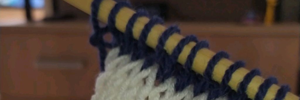 Учимся вязать.