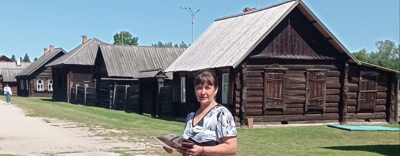 Сибирская земля-жизнь в деревне.