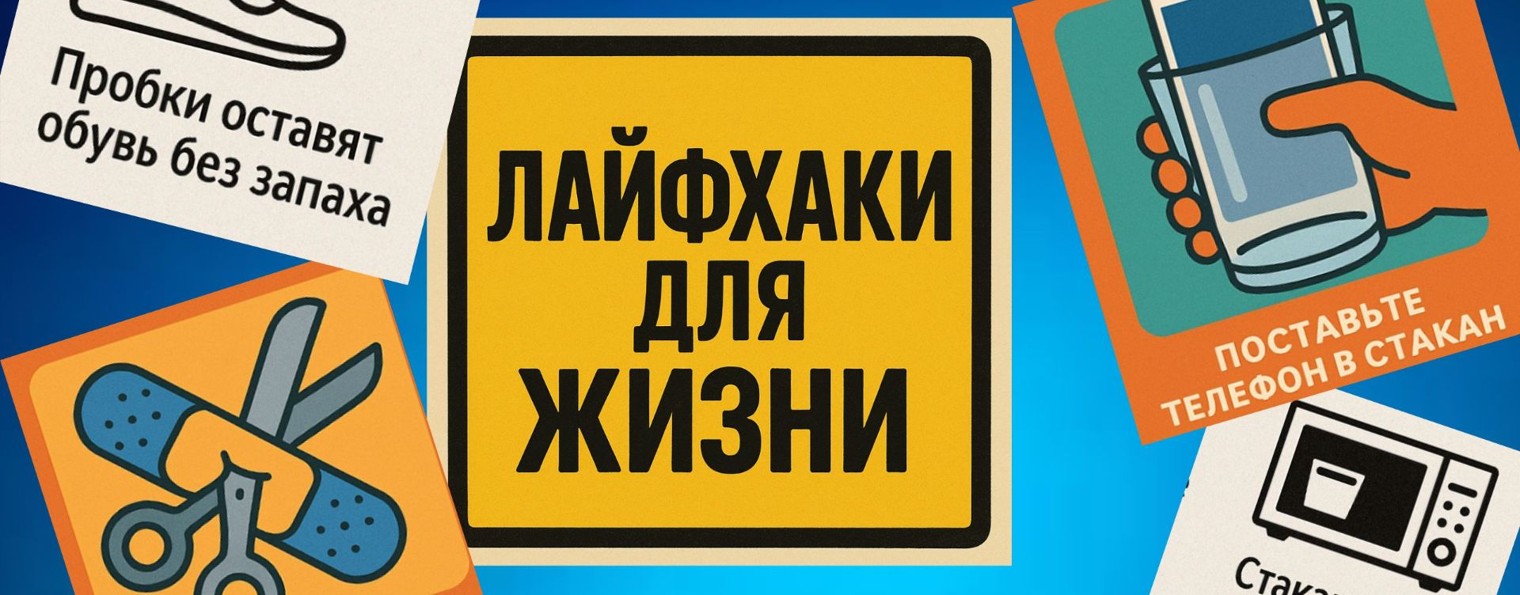 ЛАЙФХАКИ ДЛЯ ЖИЗНИ