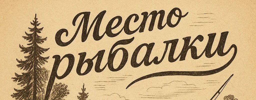 Место рыбалки