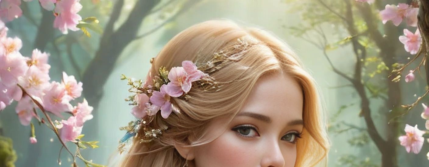 Лисья норка с орхидеями