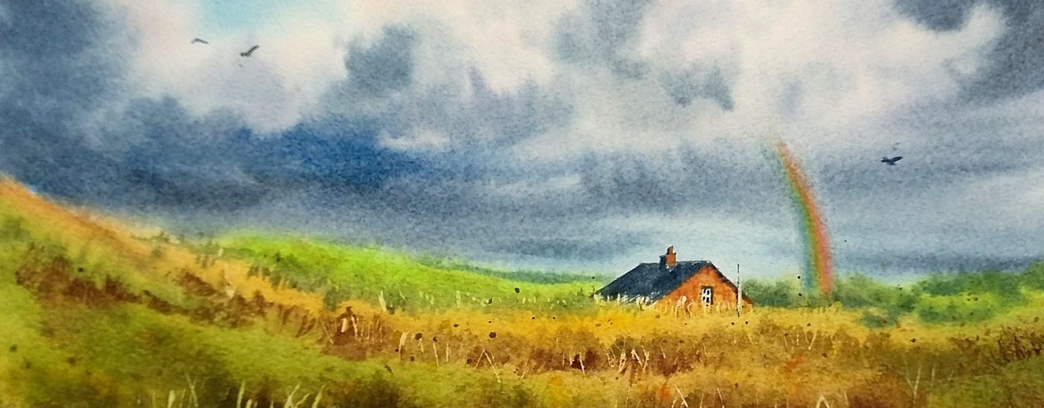 Школа акварели «Белый Ворон»