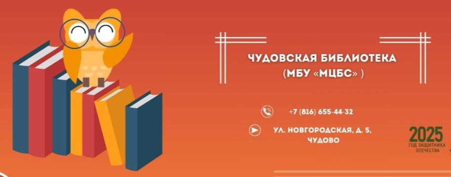 ЧУДОВСКАЯ БИБЛИОТЕКА ( МБУ "МЦБС")