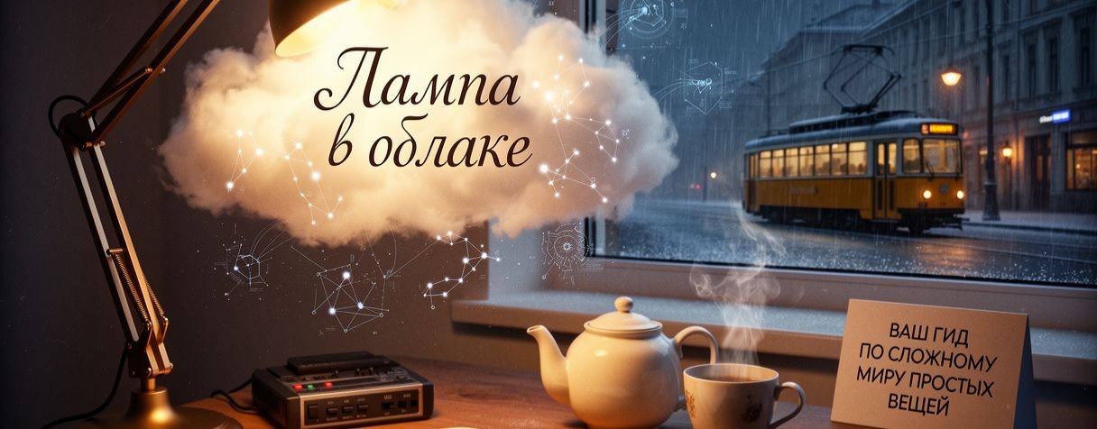Лампа в облаке