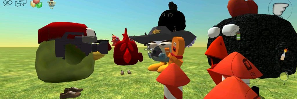 (С новым годом !)DarkMan Чикен Ган