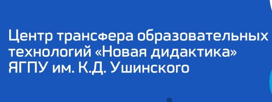 ЦТОТ "Новая дидактика" видеолекции