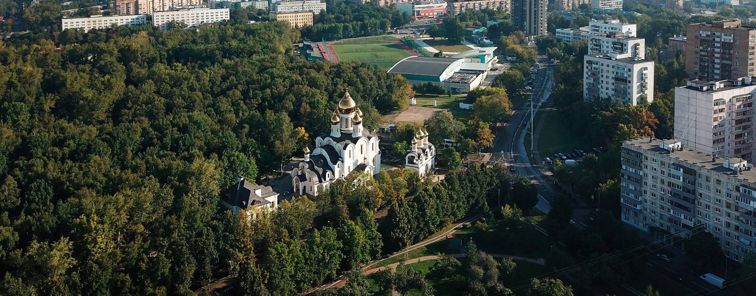 Храм Матроны Московской. Город Москва