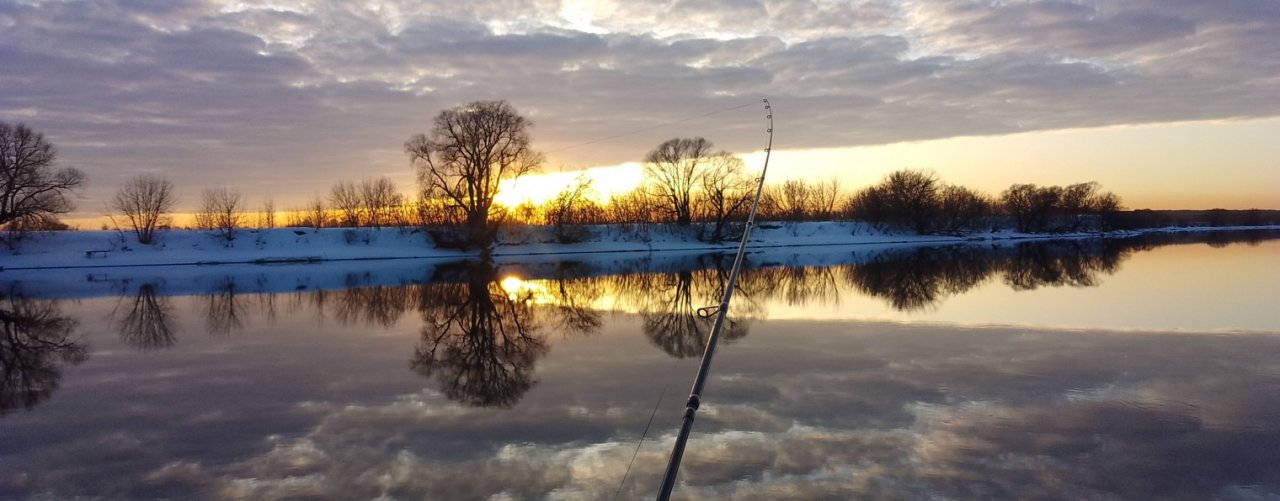 Рыбачим всей семьёй на реке Москва