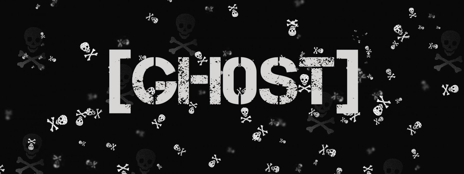 Ghost games. Шапка для ютуба Ghost. Надпись призрак. Надпись Ghost на чёрном фоне. Шапка для ютуба призраки.