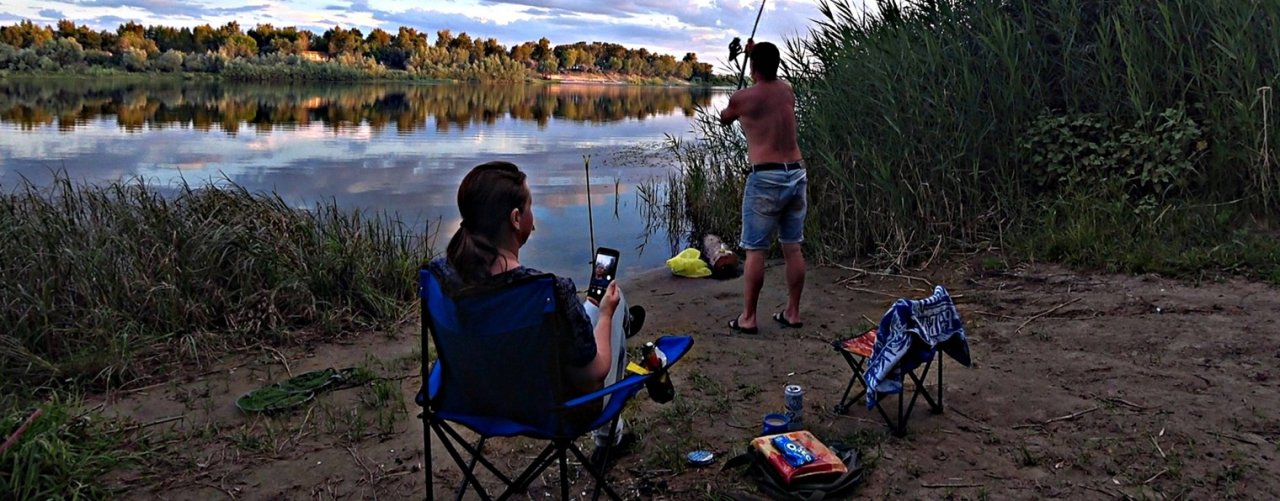 Алексей Лёвин. Рыбалка В Волгоградской области..