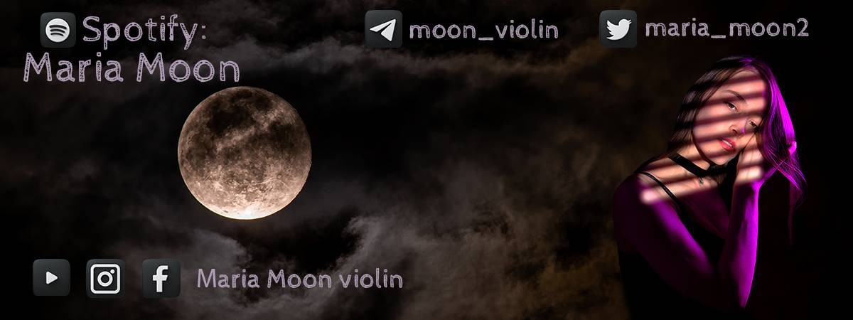 Maria moon violin - музыка из игр на скрипке