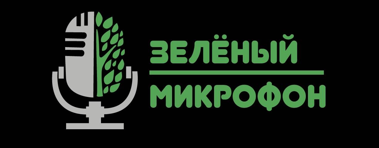 Зелёный микрофон