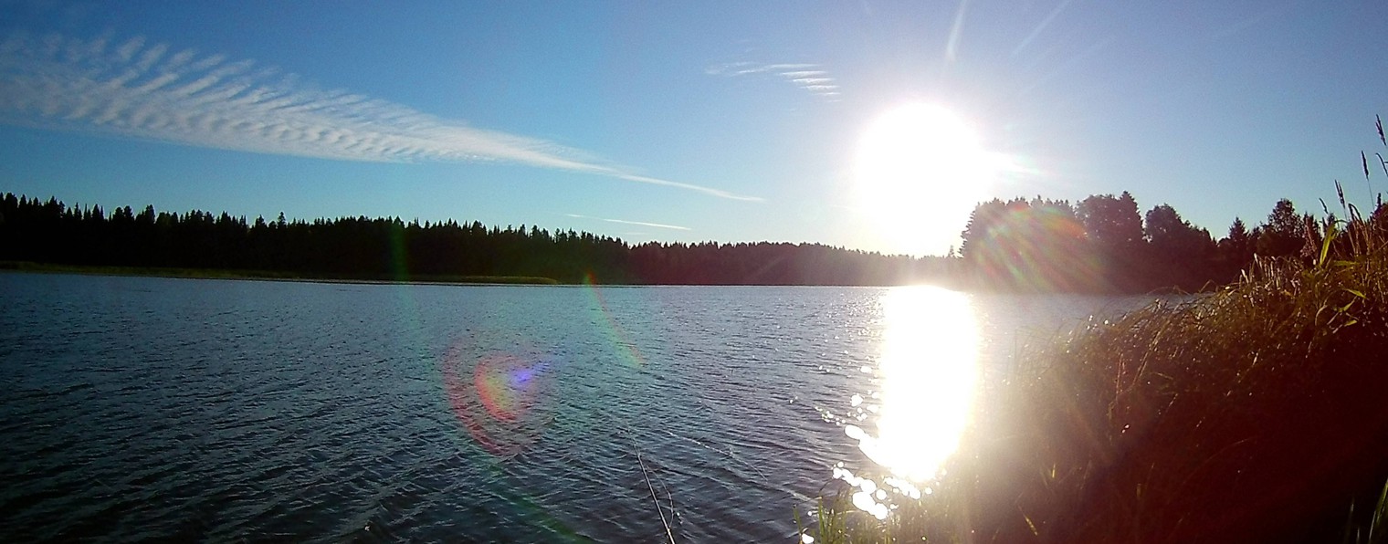 Рыбалка в деревне