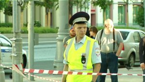 В Москве полиция устанавливает обстоятельства ДТП на Зубовском бульваре