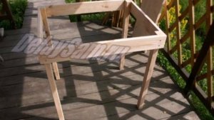 как сделать своими руками простейшую дачную мебель