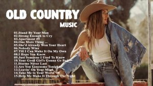 Stand By Your Man -- Strong Enough to Cry || Old Country Song's Collection || Country Music