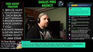 HES ON HIS WAY! HOWIE HAS MORE UIP HIS SLEEVE! EAGLES FREE AGENCY DAY 12! LIVE REACTION!  #eagles